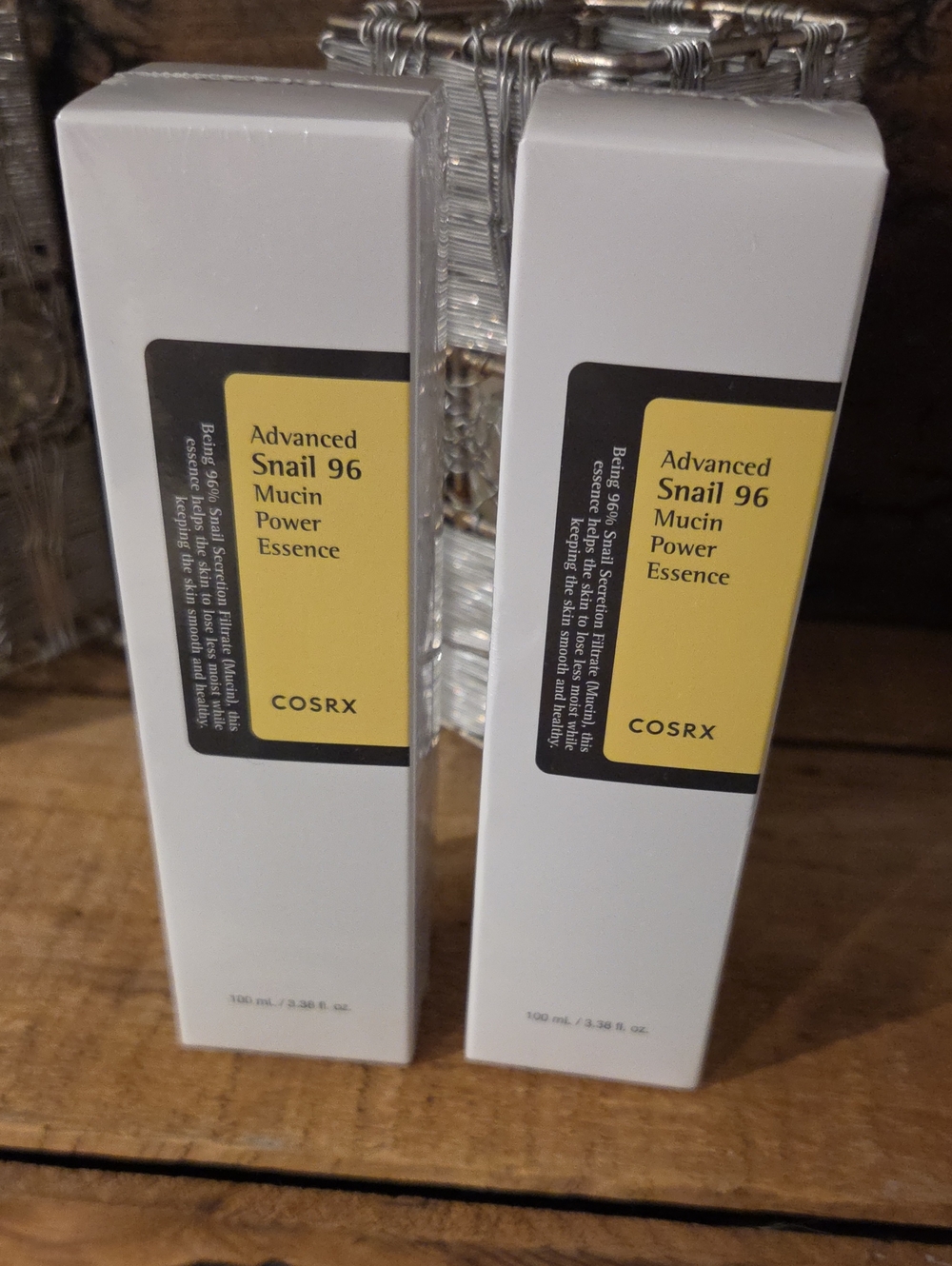 2 COSRX Advanced Snail 96 Mucin Power Essence -100 ML Each NIB Sold As Pair